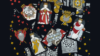Kings Game White, NUMBERED SEAL Playing Cards - Image 2