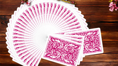 Leaves Summer Collector's White, Number Seal Playing Cards by Dutch Card House Company - Image 4
