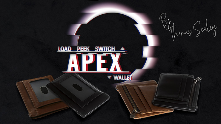 Apex Wallet Brown, Gimmick and Online instructions by Thomas Sealey
