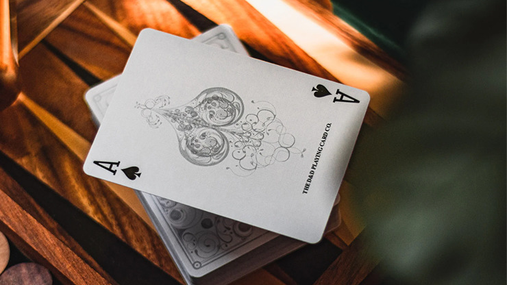 Smoke & Mirrors V8, Silver, Deluxe Edition Playing Cards by Dan & Dave - Image 5