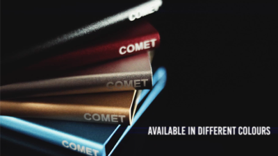 Comet Brown Leather Gold Shell, Gimmicks and Online Instruction by Andrew Dean - Image 2