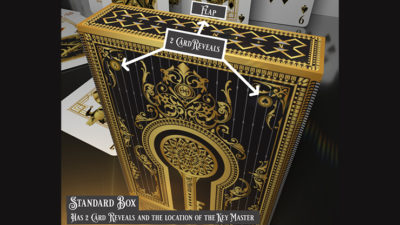 Secrets of the Key Master, with Standard Box playing Cards by Handlordz