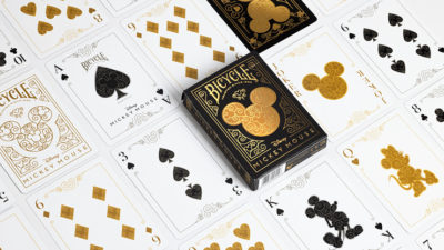 Bicycle Disney Mickey Mouse, Black and Gold by US Card Magic Co. - Image 2
