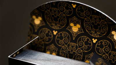 Bicycle Disney Mickey Mouse, Black and Gold by US Card Magic Co. - Image 4
