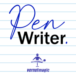 PEN WRITER Red, Gimmicks and Online Instructions by Vernet Magic