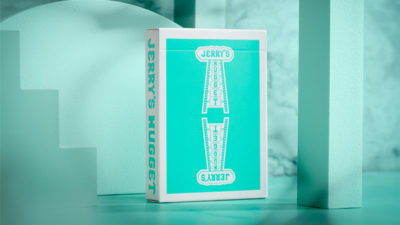 Jerry's Nugget Monotone, Tiffany Blue Playing Cards