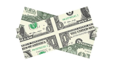 MAGIC MISMADE BILL, USD 1 Dollar Bill by Diamond Jim Tyler