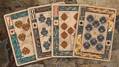 The Lord of the Rings - Two Towers Playing Cards, Gilded Edition by Kings Wild - Image 4