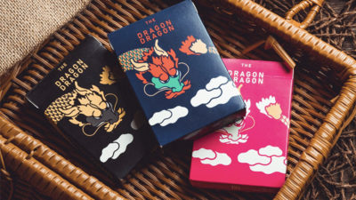 The Dragon, Pink Gilded Playing Cards - Image 5