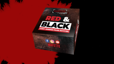 Red and Black, Gimmicks and Online Instructions by Curry-Jennings-Pearl-Duvivier