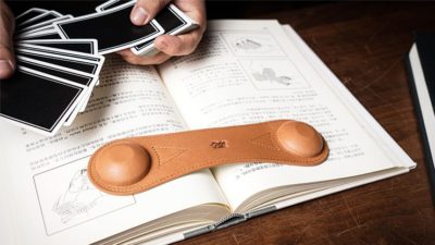 Leather Book Weight, Brown by TCC Presents - Image 3