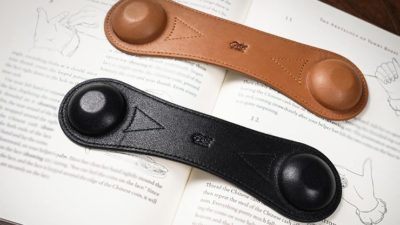 Leather Book Weight, Brown by TCC Presents - Image 5