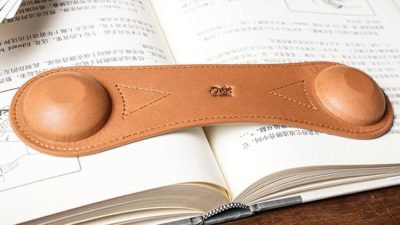Leather Book Weight, Brown by TCC Presents
