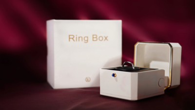 Magic Ring Box, White by TCC