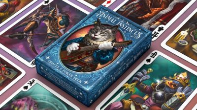 The Animal Instincts Poker and Oracle, Minstrel Playing Cards - Image 3