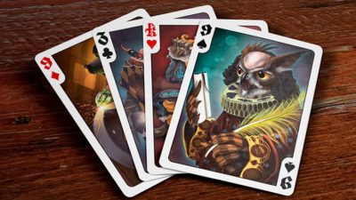The Animal Instincts Poker and Oracle, Minstrel Playing Cards - Image 5