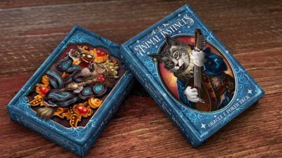 The Animal Instincts Poker and Oracle, Minstrel Playing Cards