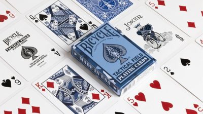 Bicycle Tactical Field, Navy Playing Cards by US Card Magic Co - Image 3