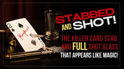 Stabbed & Shot 2, Gimmicks and Online Instructions by Bill Abbott