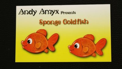 Sponge Emoji GOLDFISH, 4PK. by Andy Amyx
