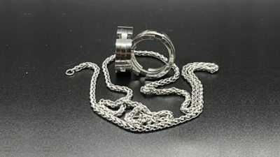 Instant Ring, silver, Size 12 by Viktor Voitko