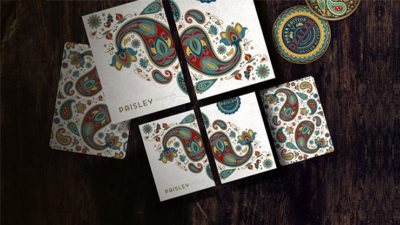 Paisley Poker Mini Playing Cards by Dutch Card House Company - Image 4