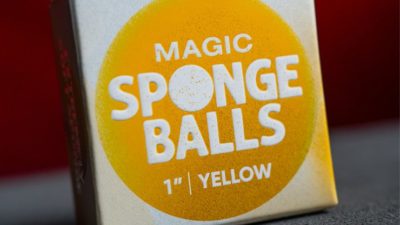 Magic Sponge Balls 4PK YELLOW 1 inch by Murphy's Magic - Image 4