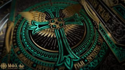 Royal Sanctuary Noble, foil Emerald Kings Playing Cards - Image 3