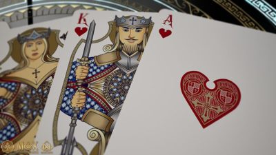 Royal Sanctuary Noble, foil Emerald Kings Playing Cards - Image 5