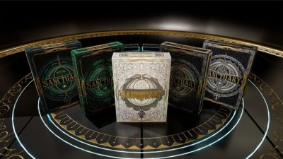 Royal Sanctuary Noble, foil Emerald Kings Playing Cards - Image 6