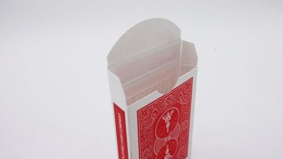 Bicycle Mandolin Box Empty, Red by US Card Magic Co - Image 3