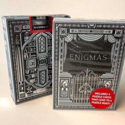 ENIGMAS Midnight Edition Playing Cards