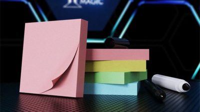 The Iarvel Magic Post-It Pad, Green by Iarvel Magic - Image 5
