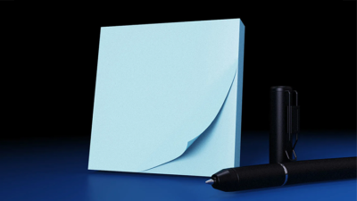 The Iarvel Magic Post-It Pad, Blue by Iarvel Magic