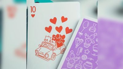 Diary of Kitten and Puppy - Kitten Purple Edition Playing Cards - Image 4
