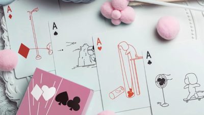 Diary of Kitten and Puppy - Puppy Pink Edition Playing Cards - Image 2