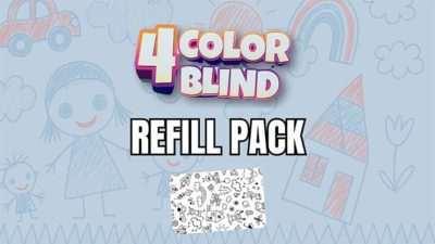4 Color Blind Refill by Guillaume Bienne