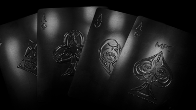 Aqua Black Invisible Playing Cards by MPC - Image 4