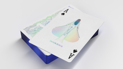 Innocence, Blue Gilded Edition Playing Cards - Image 3