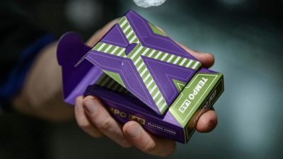 Tempo-Lab Purple Playing Cards - Image 2