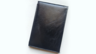 Mini Bombshell Wallet, Black Smooth by CAHYO