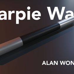 Sharpie Wand by Alan Wong