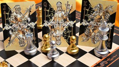 CHESS Black Playing Cards by Hidden Light - Image 4
