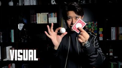 Ball on Card, Red by Bond Lee & MS Magic