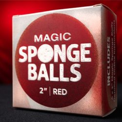Magic Sponge Balls 50PK RED 2 inch by Murphy's Magic