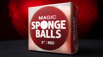 Magic Sponge Balls 50PK RED 2 inch by Murphy's Magic