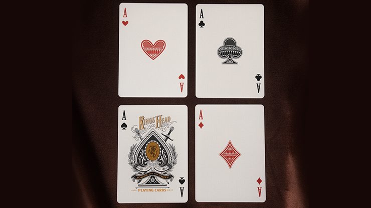 Kings Head, Purple and Rose Playing Cards by Joker and the Thief - Image 4