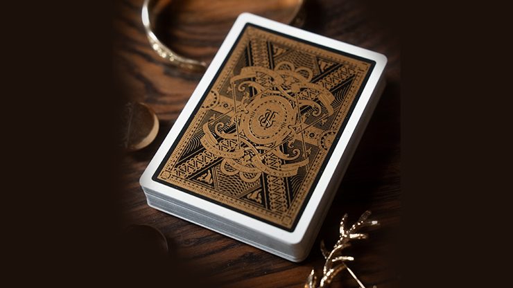 King's Head, Black and Gold Foil Playing Cards by Joker and the Thief - Image 2