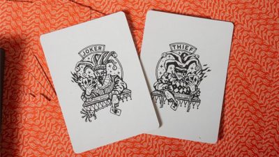 No Borders Edition 2 Crown Back, Red Playing Cards by Joker and the Thief - Image 2