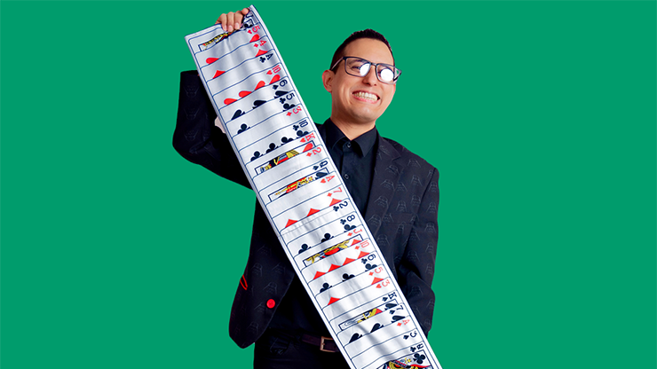 Mystery Card Streamer, Blue 4 of Hearts by PlayTime Magic DEFMA - Image 3